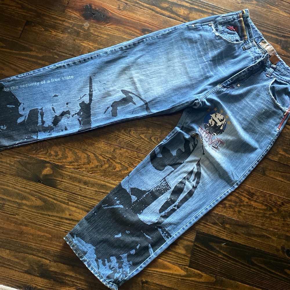 Arme “welcome to the hood” men’s jeans